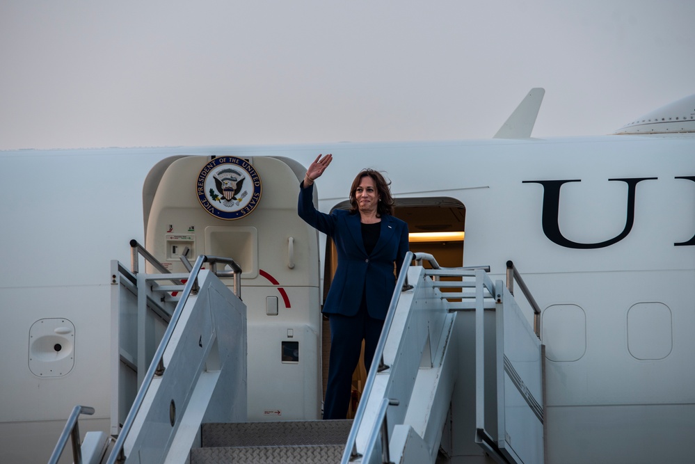 Vice President Harris ends Asia tour in South Korea