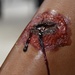 Moulage helps make exercise scenarios realistic for first responders