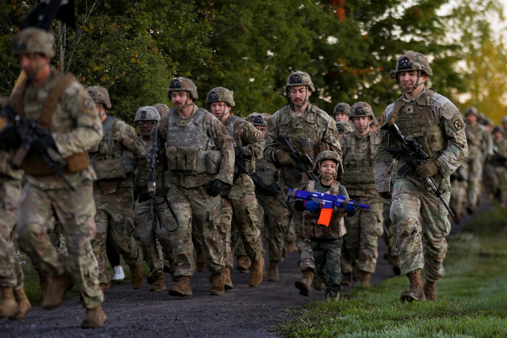 10th Mountain Division Holds Mogadishu Mile Commemorative Run