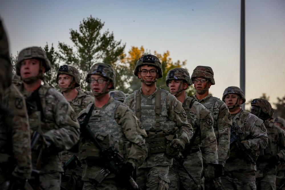 10th Mountain Division Holds Mogadishu Mile Commemorative Run