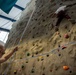 Take a peak: GFAFB fitness center reopens rock wall