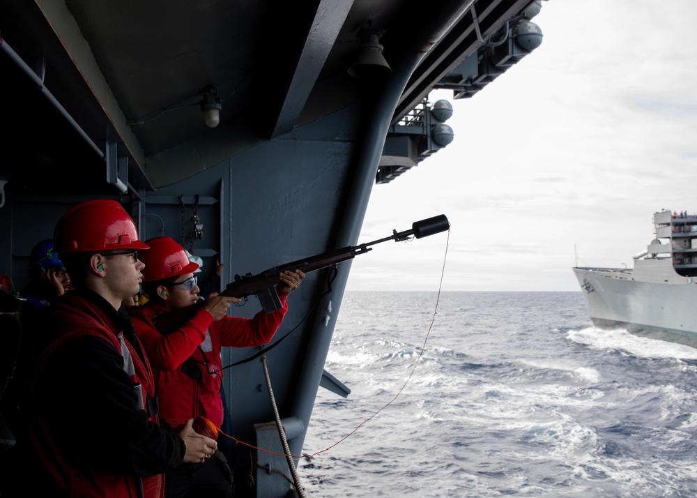 Daily operations aboard USS George H.W. Bush