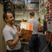 USS George H.W. Bush (CVN 77) Performs Replenishment-at-Sea with USNS Arctic (T-AOE 8)