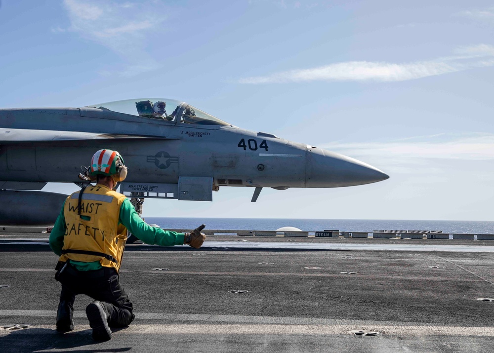 USS George H.W. Bush Performs Flight Ops