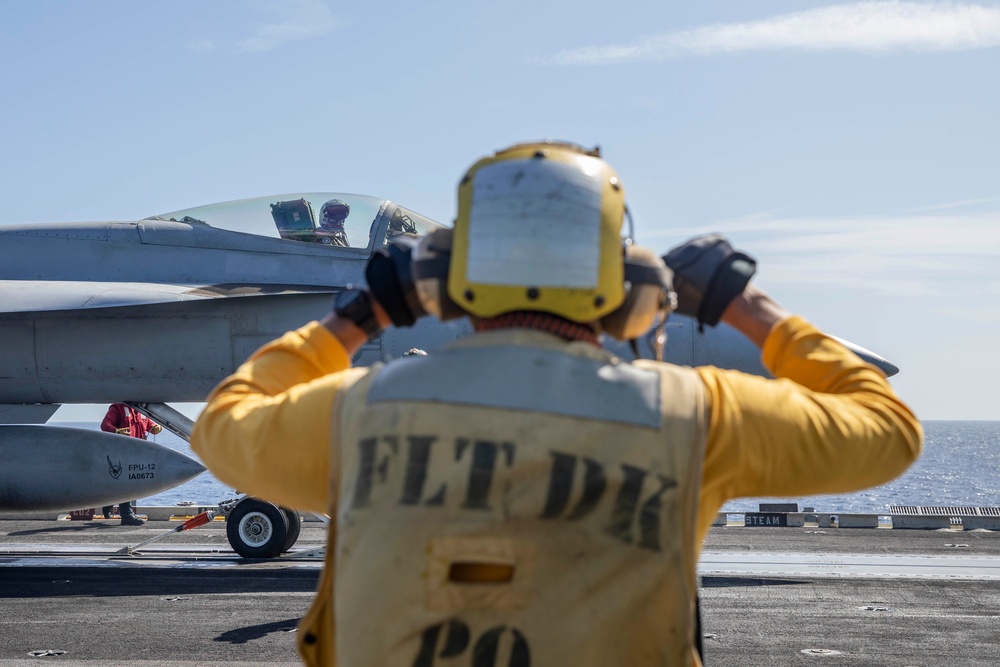 USS George H.W. Bush Resupply