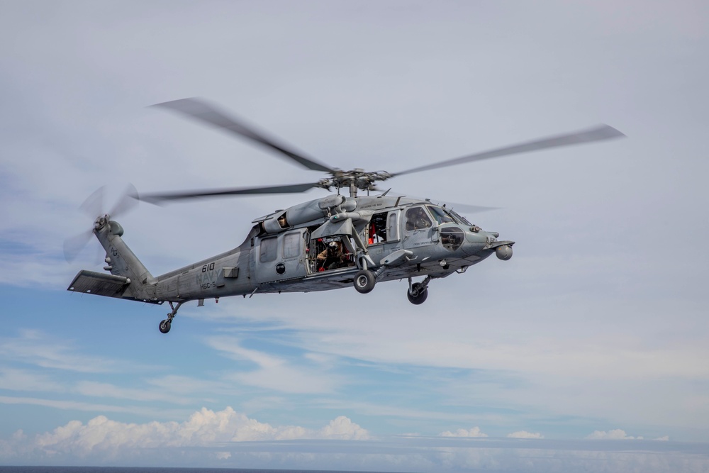 USS George H.W. Bush Resupply