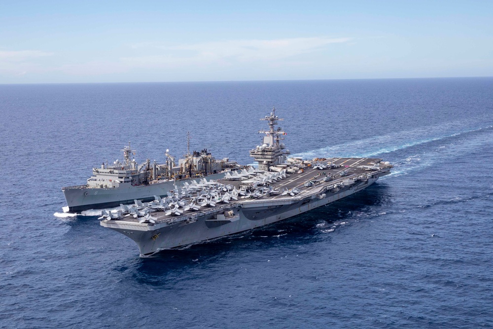 USS George H.W. Bush Resupply