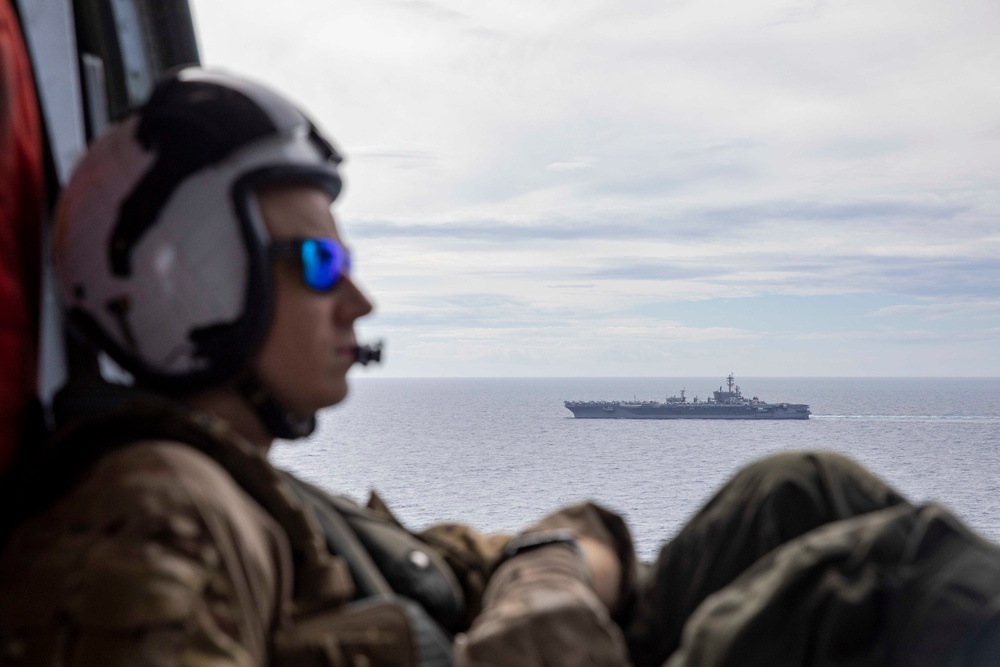 USS George H.W. Bush Resupply