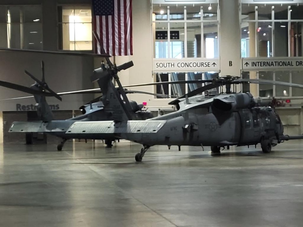 920th RQW relocated aircraft in anticipation of Hurricane Ian