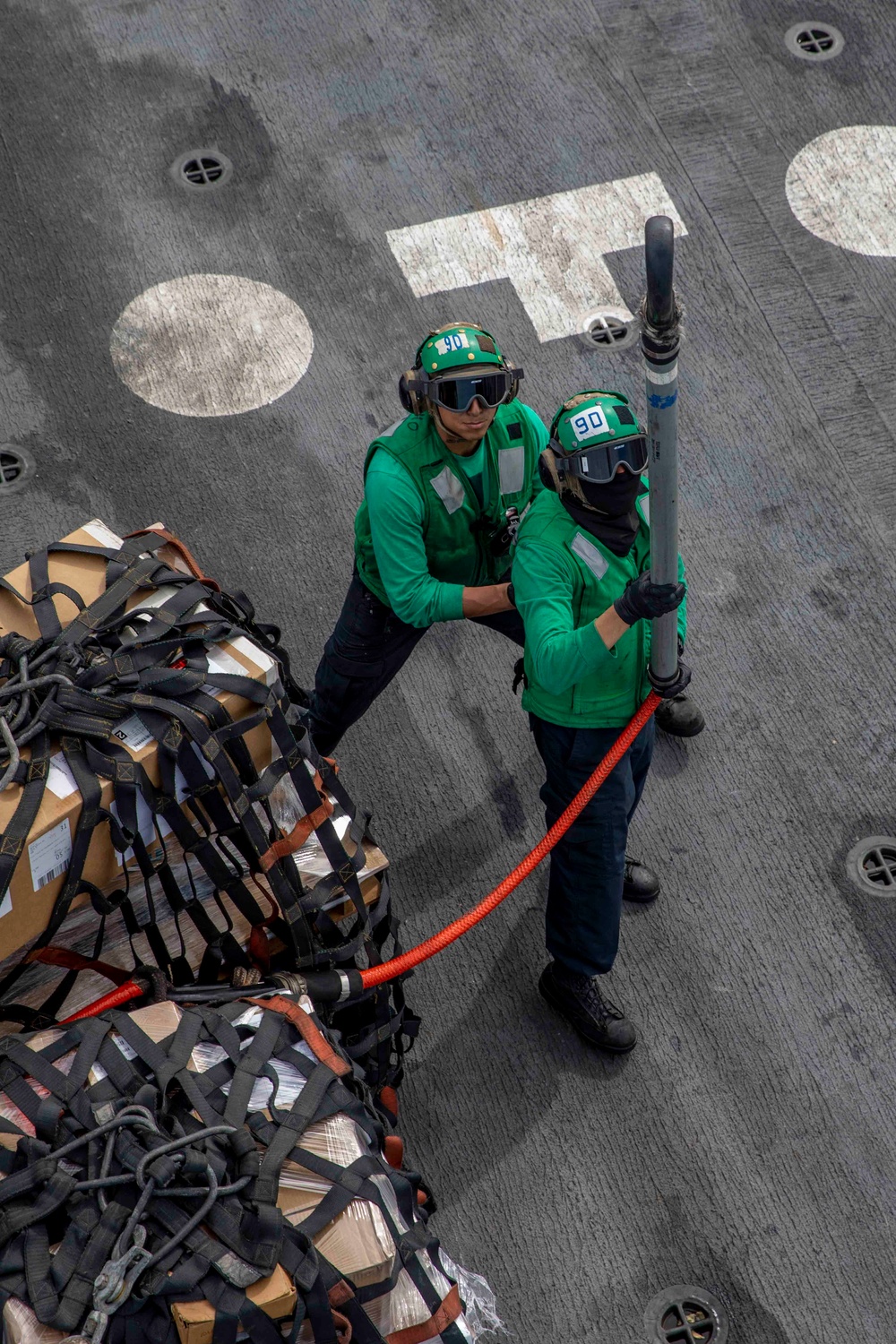 USS George H.W. Bush Resupply