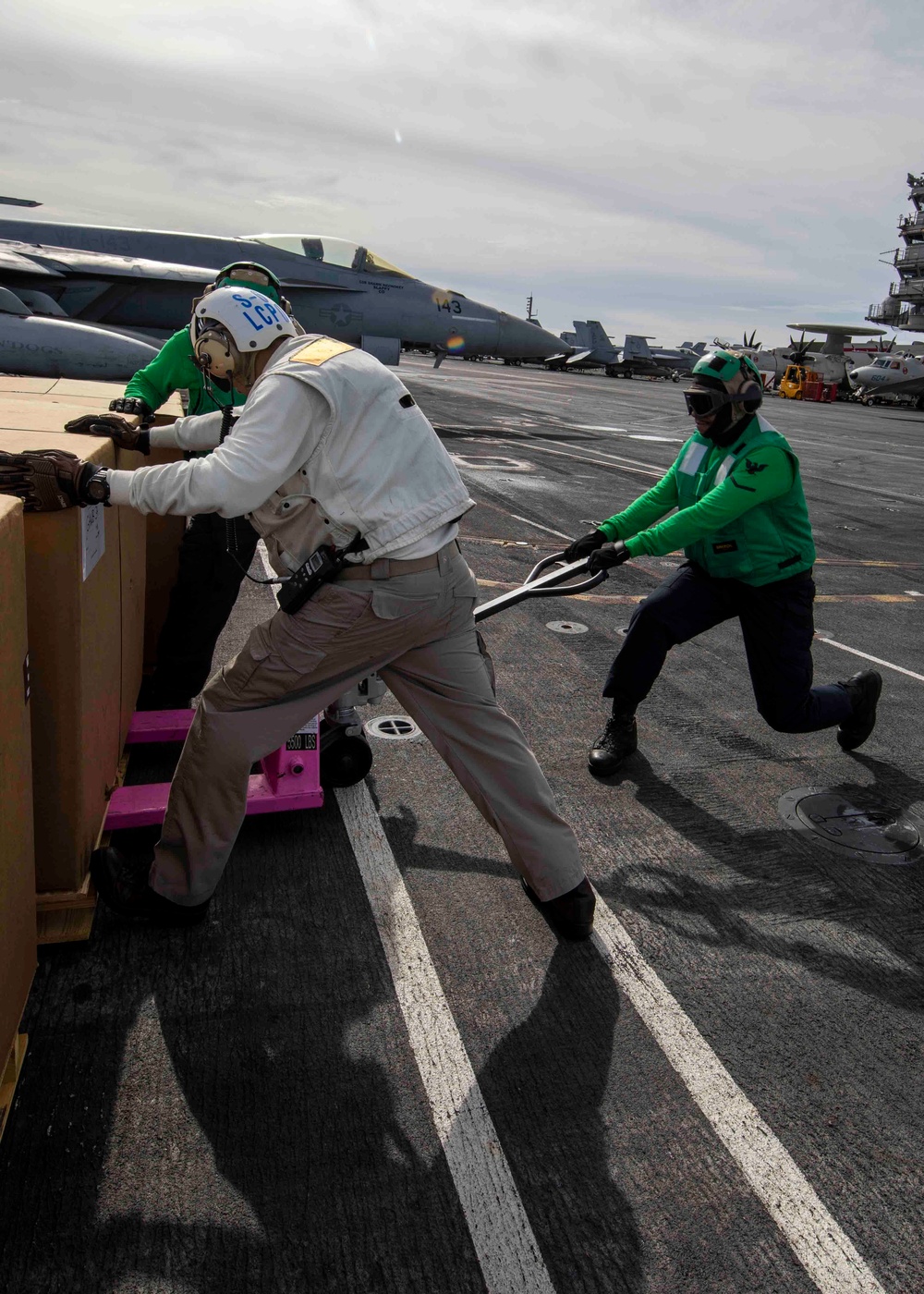 Daily Operations aboard USS George H.W. Bush (CVN 77)