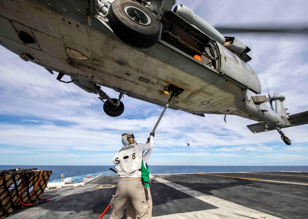 Daily Operations aboard USS George H.W. Bush (CVN 77)