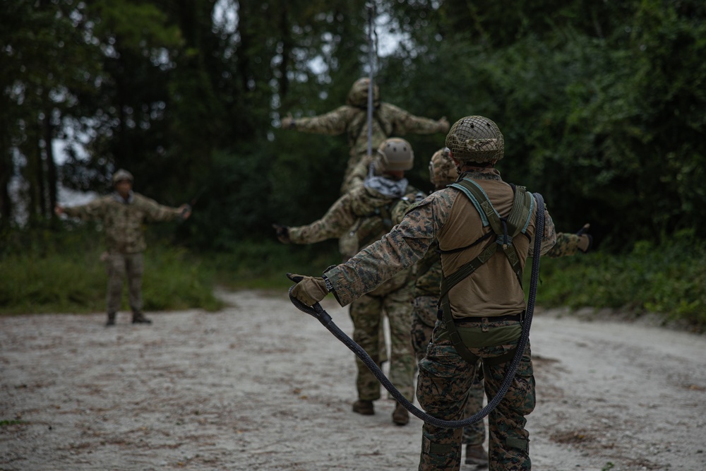 26th MEU Marines Conduct SPIE Training