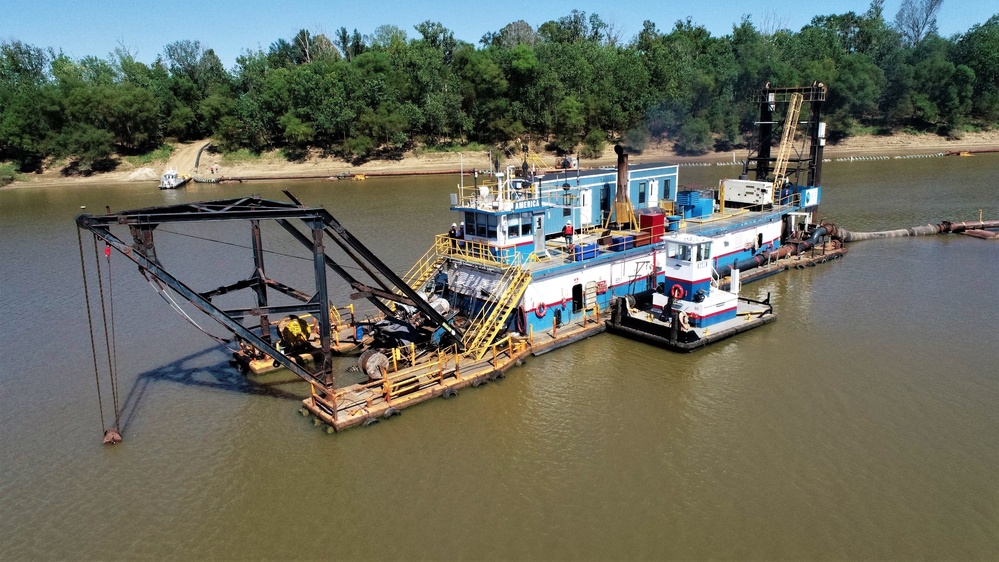Annual dredging of the BWT and Alabama River ensures reliability