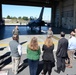 Members of the New Jersey Governor's Cabinet visit the 177th Fighter Wing of the New Jersey Air National Guard