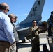 Members of the New Jersey Governor's Cabinet visit the 177th Fighter Wing of the New Jersey Air National Guard