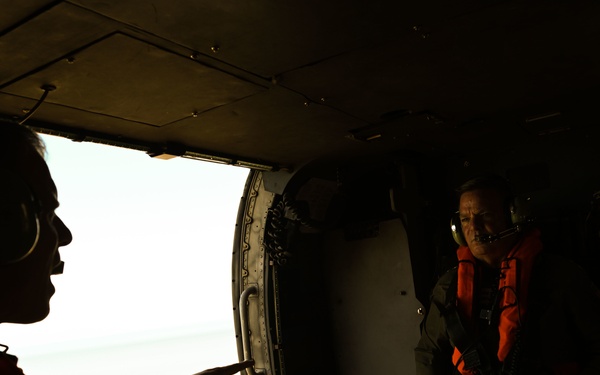 Air Station Clearwater VIP flight