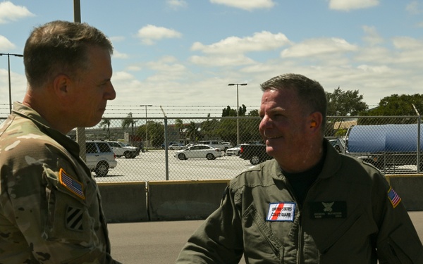 Air Station Clearwater VIP flight