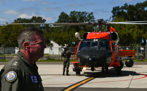 Air Station Clearwater VIP flight