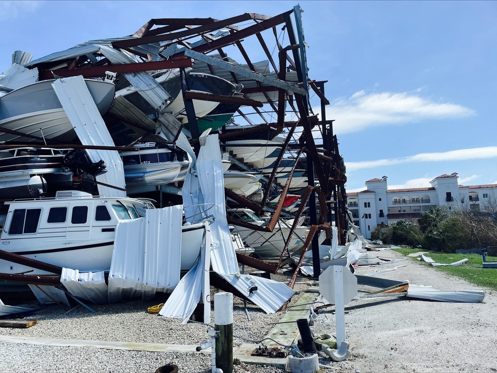 Damage From Hurricane Ian