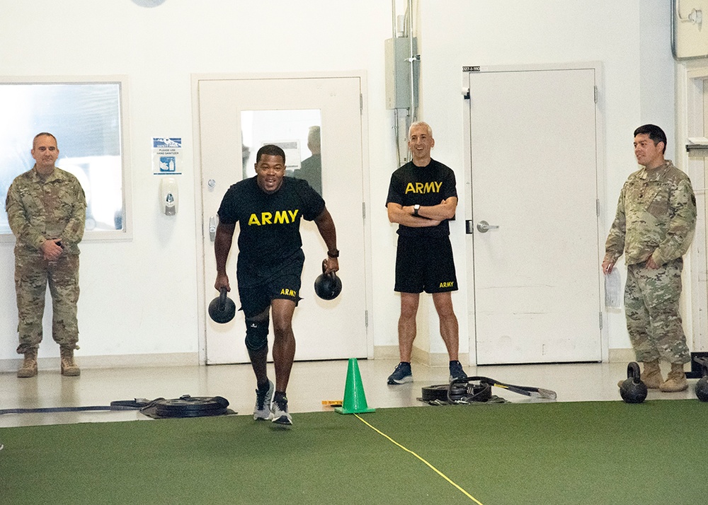 Army Combat Fitness Test at Defense Supply Center Columbus