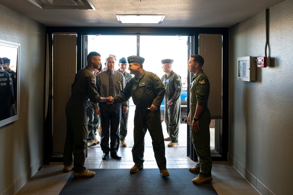 19th Air Force commander visits Holloman AFB