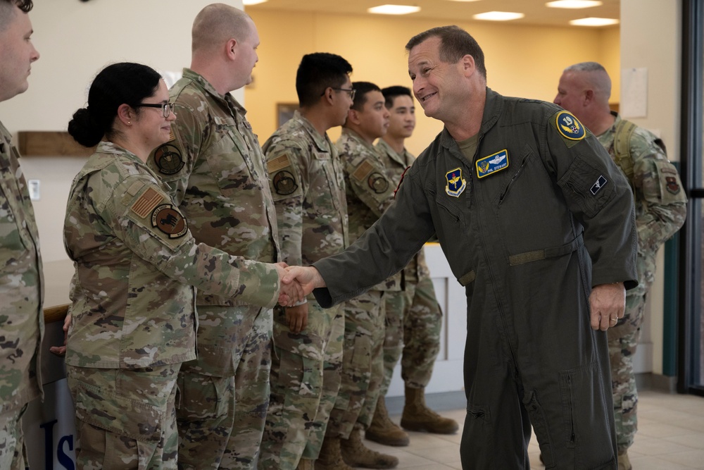 19th Air Force commander visits Holloman AFB