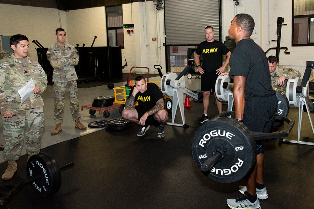 Army Combat Fitness Test at Defense Supply Center Columbus