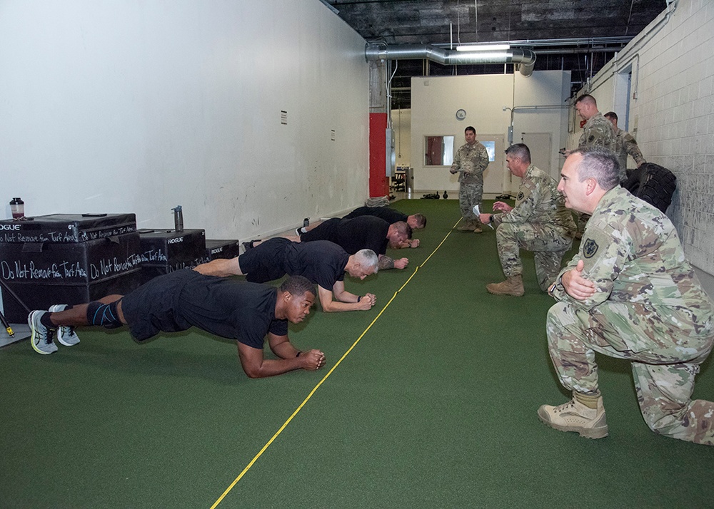 Army Combat Fitness Test at Defense Supply Center Columbus
