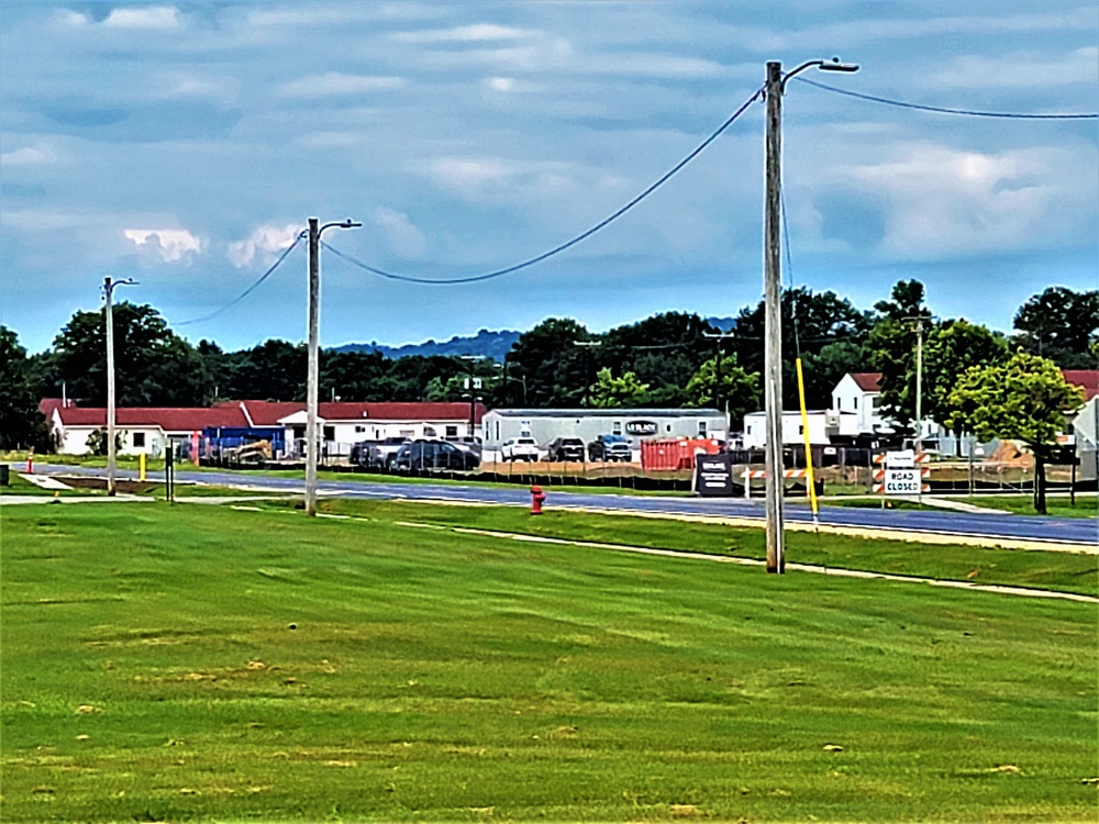 September 2022 construction operations for $11.96 million transient training brigade headquarters at Fort McCoy