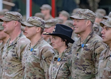 11th Airborne Division E3B Pinning Ceremony