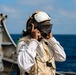 U.S. Sailor On The Flight Deck