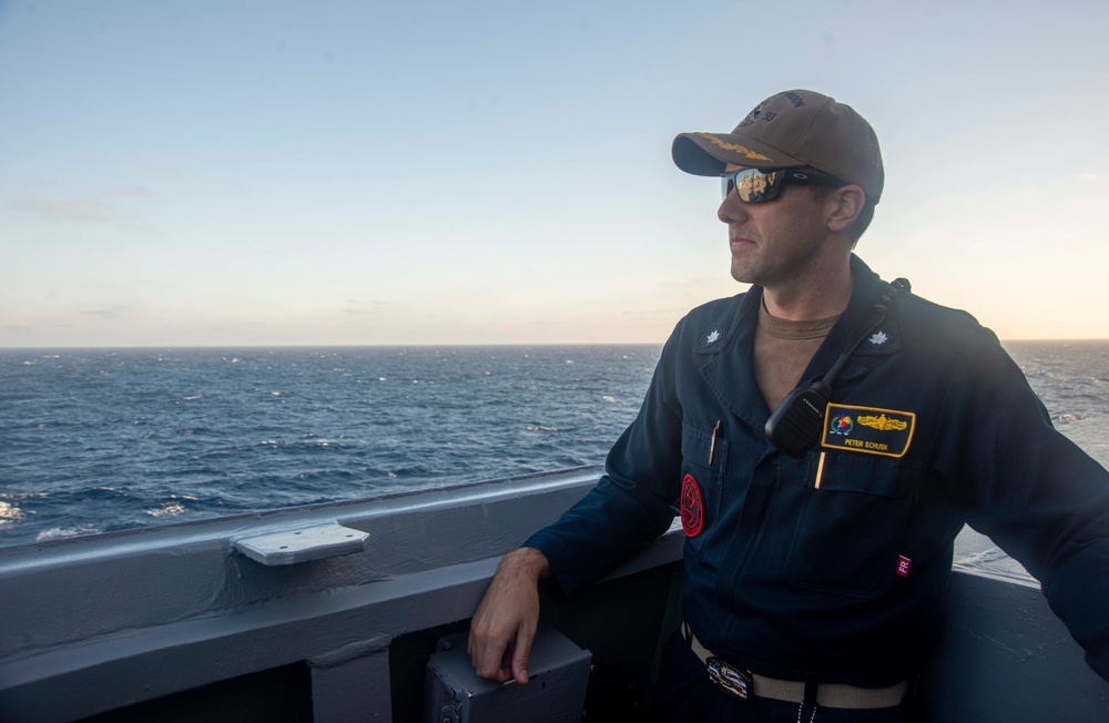 Arleigh Burke-Class guided-missile destroyer USS Chung-Hoon (DDG 93)