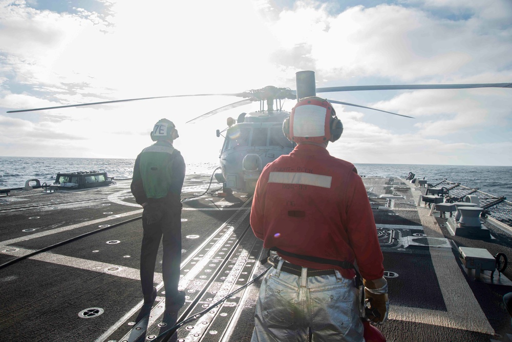 Arleigh Burke-Class guided-missile destroyer USS Chung-Hoon (DDG 93)