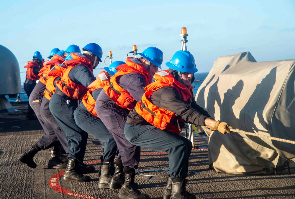 Arleigh Burke-Class guided-missile destroyer USS Chung-Hoon (DDG 93)