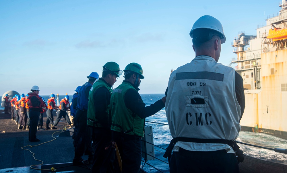 Arleigh Burke-Class guided-missile destroyer USS Chung-Hoon (DDG 93)