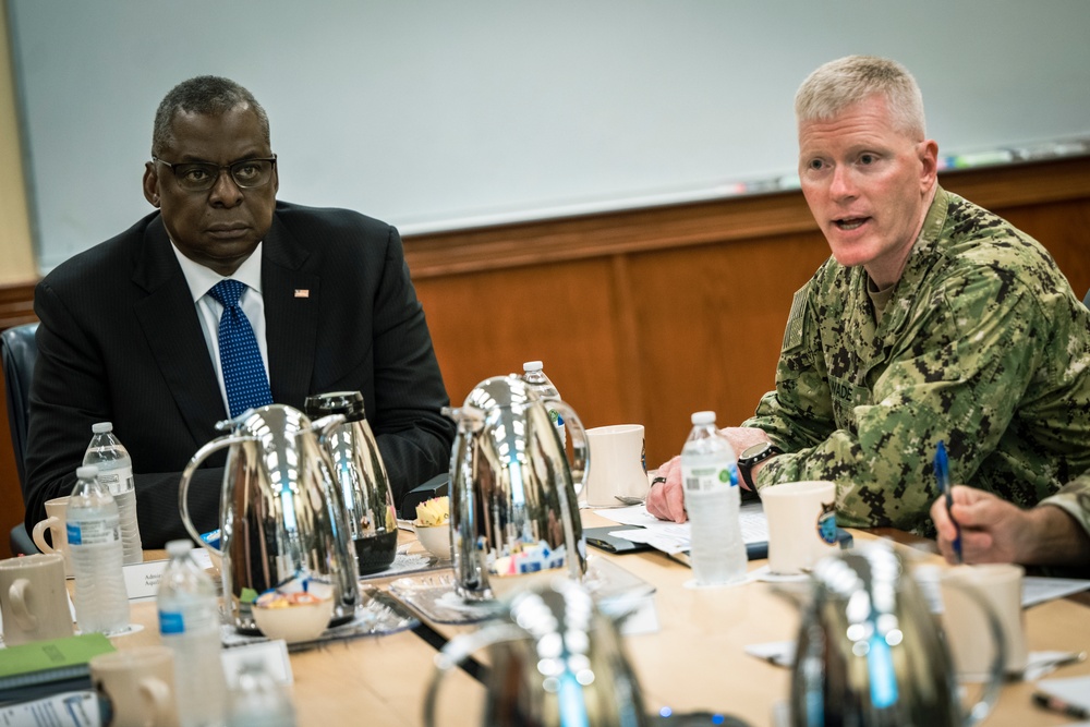 SECDEF Visit to Red Hill Bulk Fuel Storage Facility, Hawaii