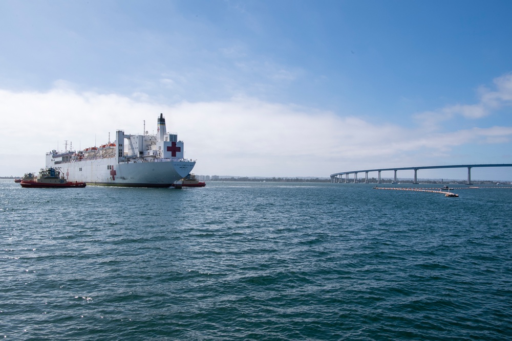 USNS Mercy returns to San Diego upon completion of Pacific Partnership 2022