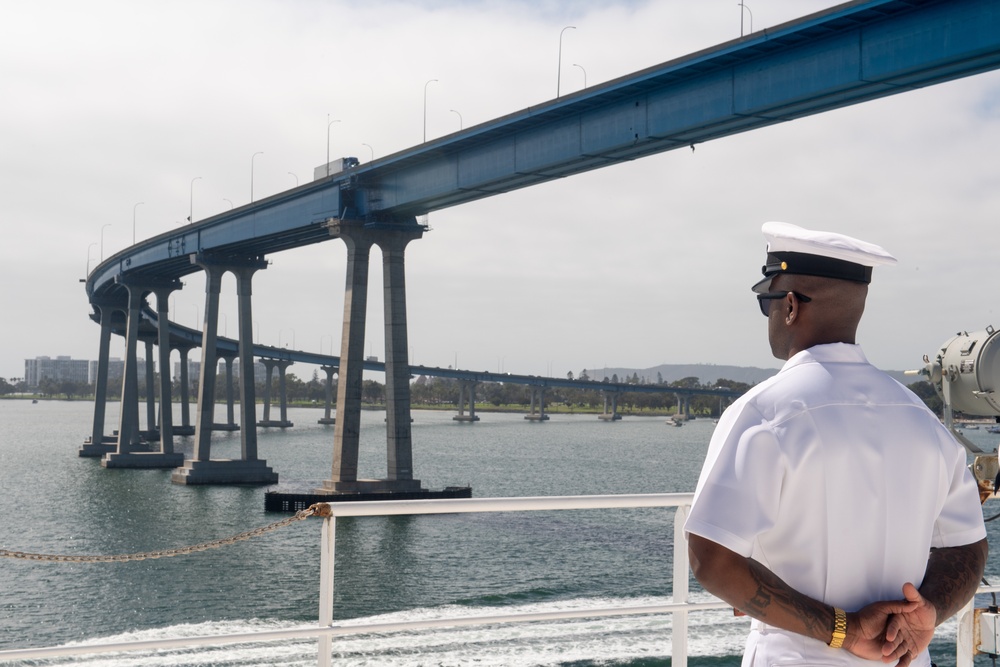 USNS Mercy Returns to San Diego Upon Completion of Pacific Partnership 2022