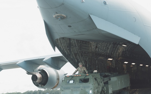 HIMARS on the Tarmac