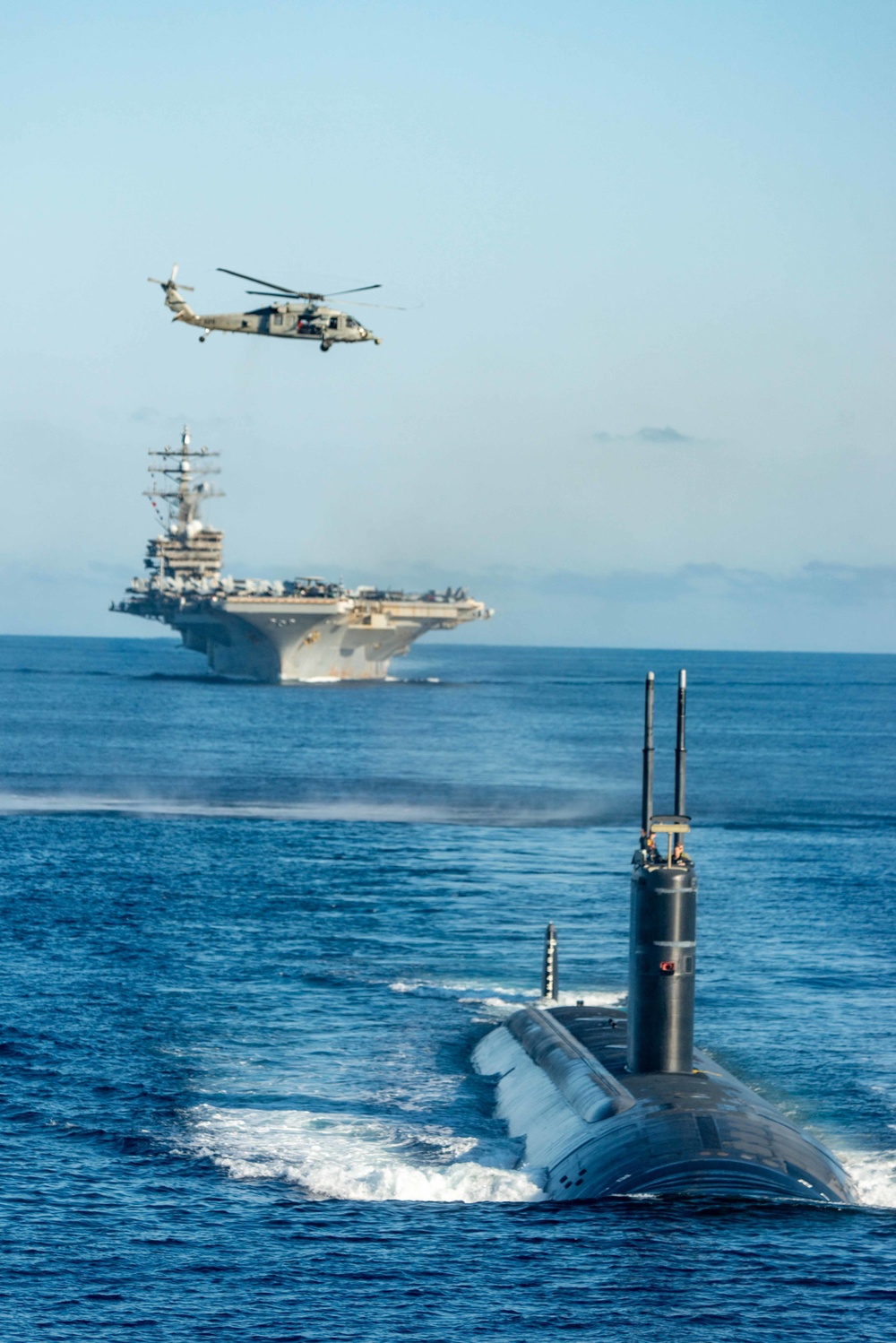 U.S., Republic of Korea, and Japan conduct tri-lateral anti-submarine warfare exercise