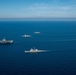 US Navy and Republic of Korea Navy ships steam in formation during Maritime Counter Special Operations Exercise (MCSOFEX)