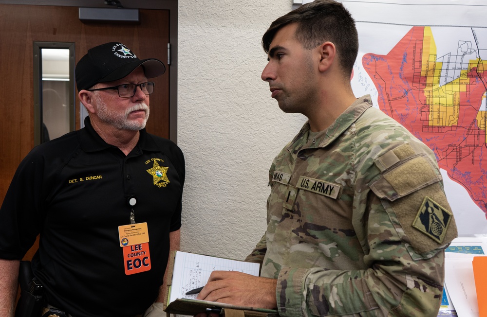 Hurricane Ian: Lee County Emergency Operations Center