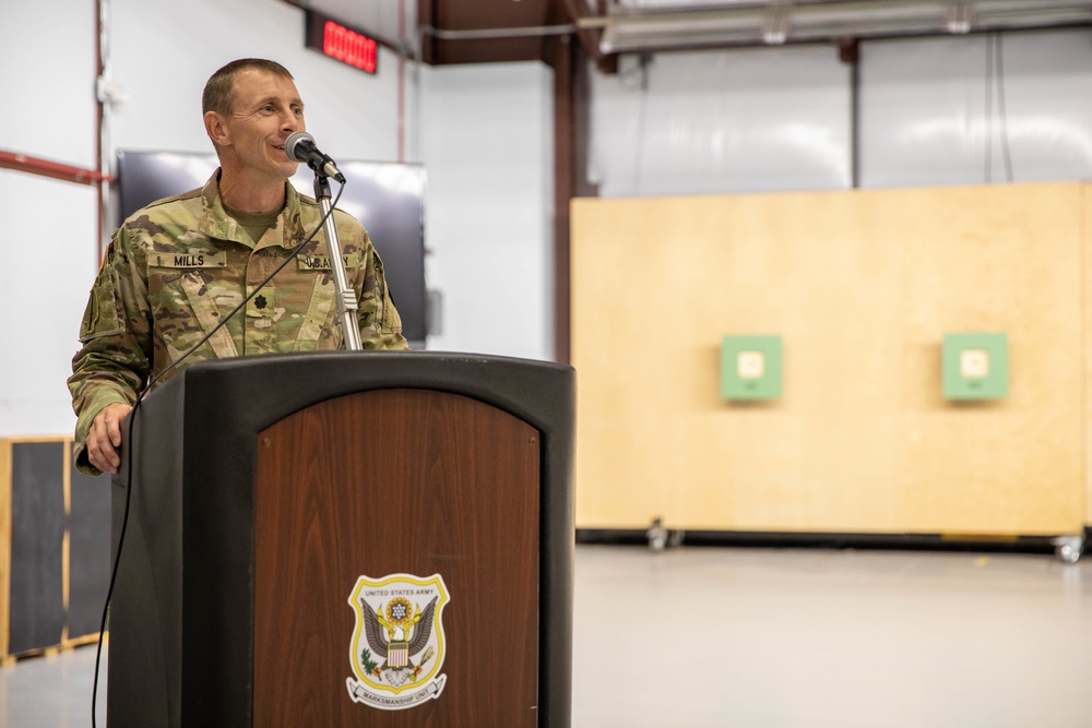 USAMU Holds Change of Responsibility Ceremony