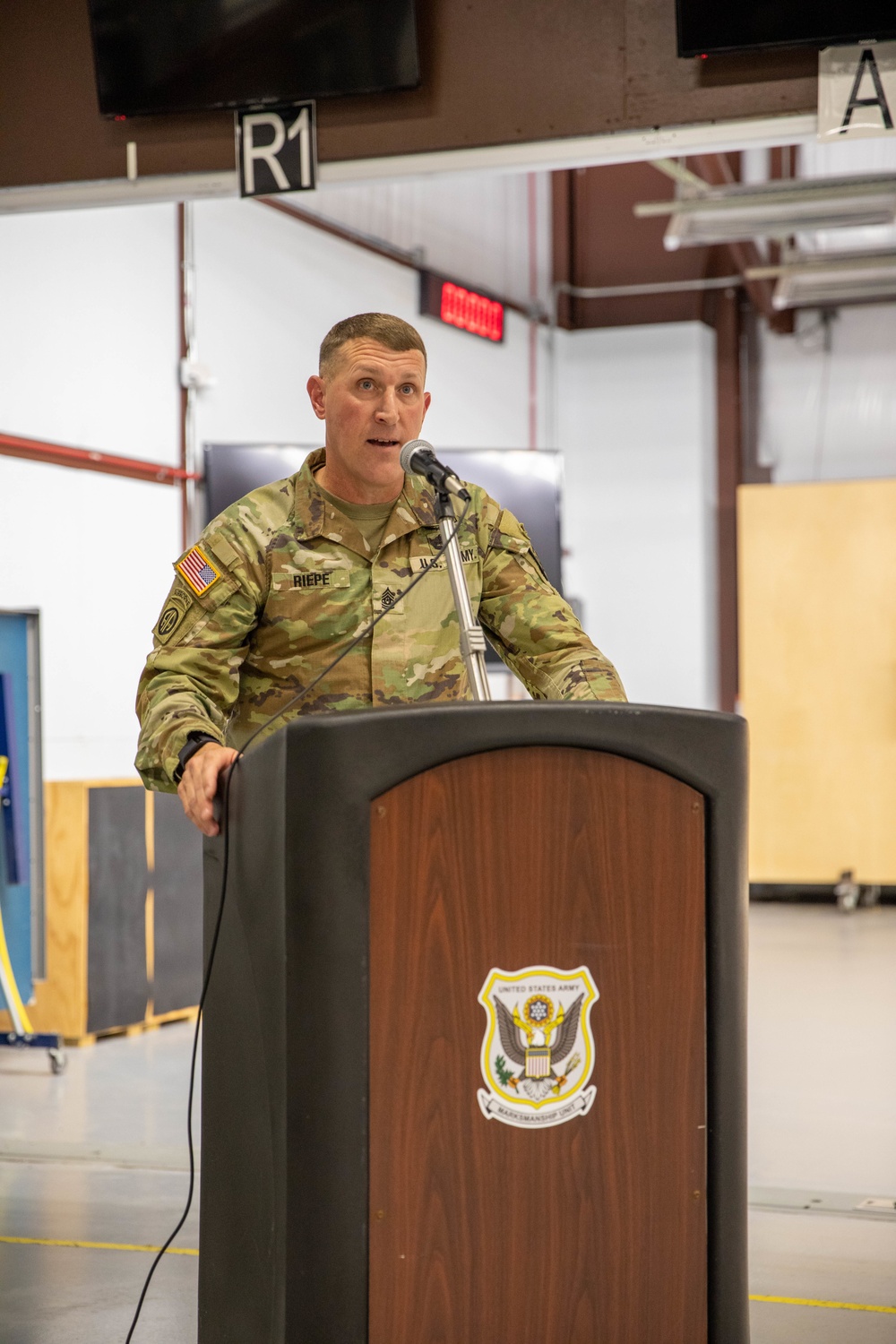 DVIDS - Images - USAMU Welcomes Command Sergeant Major Riepe [Image 9 ...