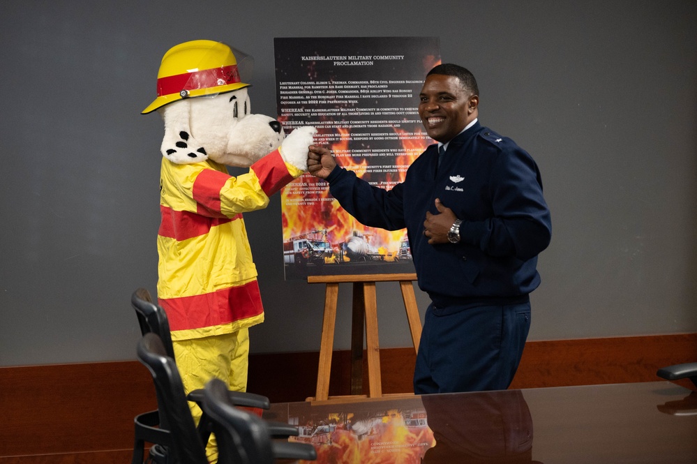 Ramstein Air Base observes Fire Prevention Week