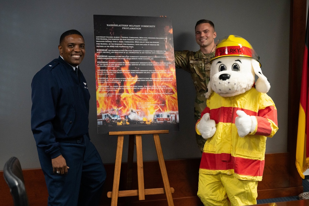 Ramstein Air Base observes Fire Prevention Week