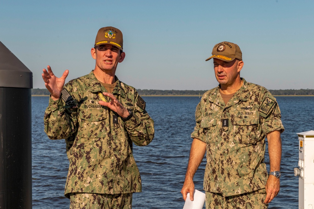 U.S. Fleet Forces Deputy Commander Visits Kings Bay