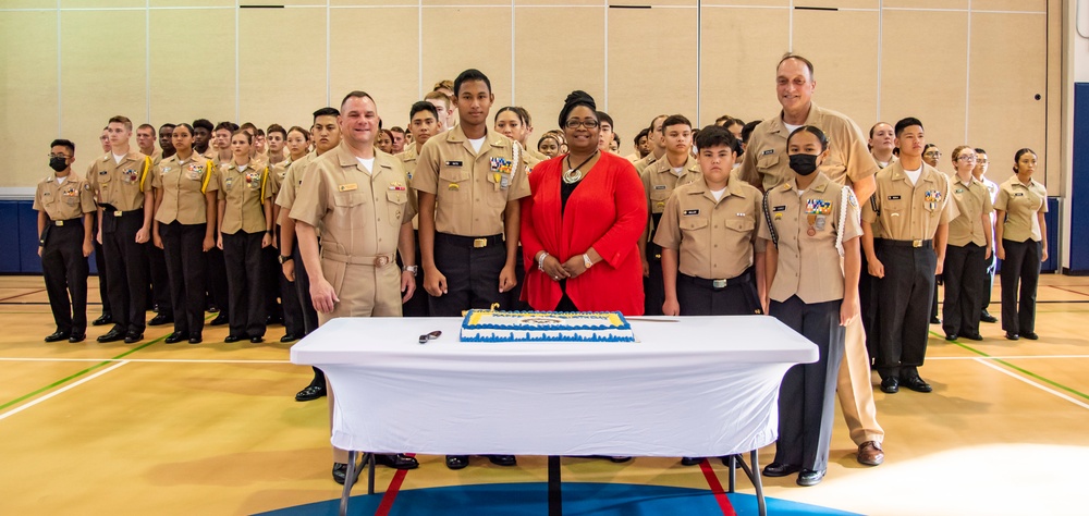 Guam High School Celebrates Navy Birthday