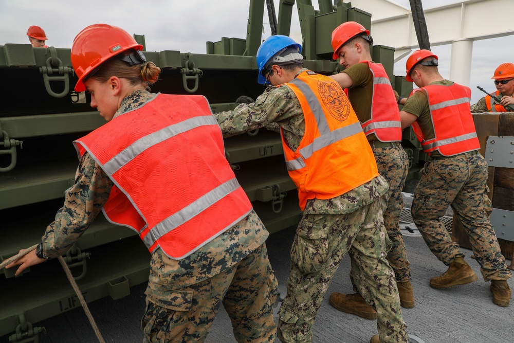 DVIDS - Images - Resolute Dragon 22 | Marines and Sailors on USNS Dahl ...